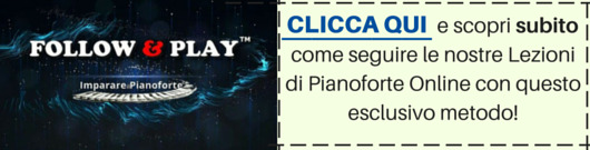 Banner Corso di Pianoforte Online Follow & Play
